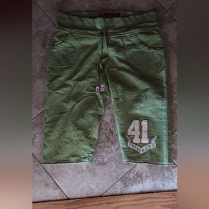 Farm Girl Olive Green Women's Bermudas